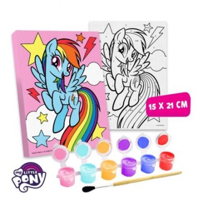 Картина по номерам «Радуга Дэш», My Little Pony, 21 х 15 см