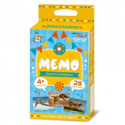 Настольная игра «Мемо. Динозавры»