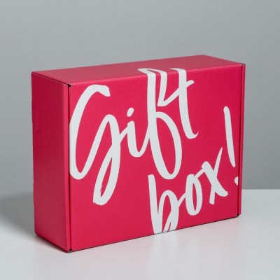 Коробка двухсторонняя складная «Gift box», 27 × 21 × 9 см