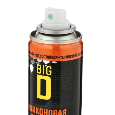 Силиконовая смазка "Big D", 150 мл, аэрозоль