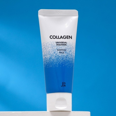 Маска для лица " J:ON" "Collagen Universal Solution Sleeping Pack", 50 г