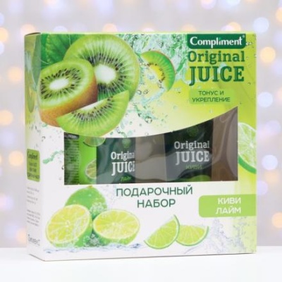 Подарочный набор Original Juice №1490 киви-лайм: Мыло для рук