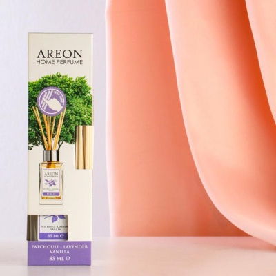 Диффузор ароматический для дома Areon Sticks, 85 мл, лаванда и пачули