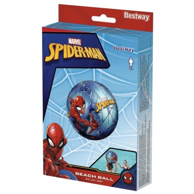 Мяч пляжный Spider-Man, d=51 см, от 2 лет, 98002 Bestway