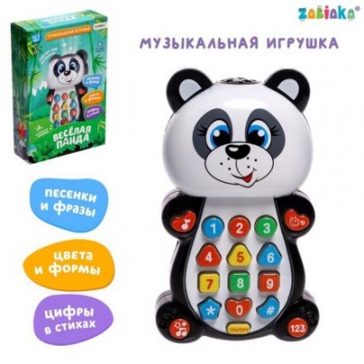 Игрушка музыкальная обучающая «Панда»