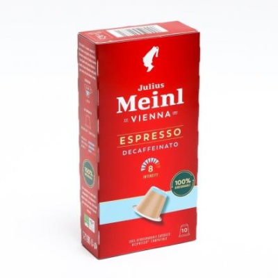 Капсулы кофе Julius Meinl ЭСПРЕССО ДЕКАФ 10шт*5,6г