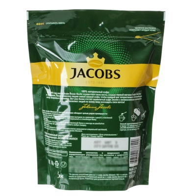 Кофе Jacobs Monarch, натуральный растворимый, сублимированный, 150 г