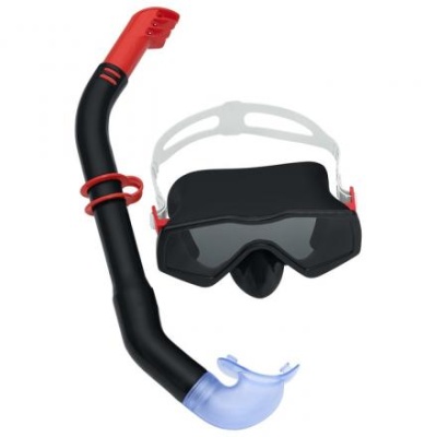 Набор для плавания Aqua Prime Snorkel Mask (маска,трубка) от 14 лет, цвета микс 24071