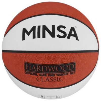 Баскетбольный мяч MINSA Hardwood Classic, PU, размер 7, 600 г