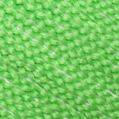 Афрокосы, 60 см, 18 прядей (CE), цвет светло-зелёный(#GREEN)