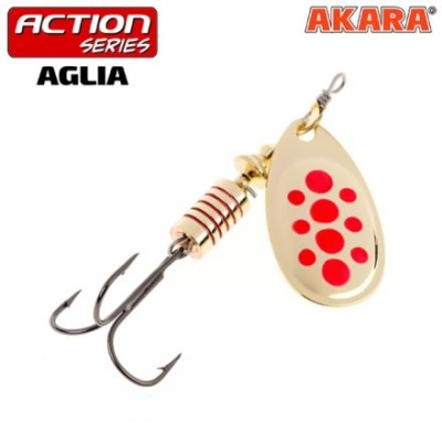 Блесна вращающаяся Akara Action Series Aglia 1