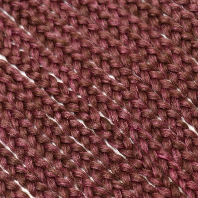 Афрокосы, 60 см, 18 прядей (CE), цвет русый/розовый(#FR-11)
