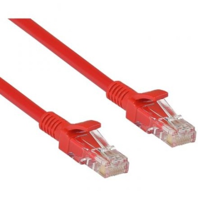 Патч-корд ExeGate UTP-RJ45-RJ45-5e-5M-RD, UTP 5е кат., RJ-45(m)-RJ-45(m), 5 м, красный