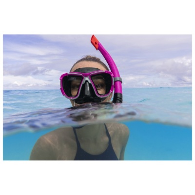 Набор для плавания Inspira Pro Snorkel Set, размер L/XL (маска,трубка,ласты), цвет МИКС 25045