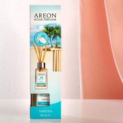 Диффузор ароматический для дома Areon Sticks, 85 мл, "Tortuga", морской