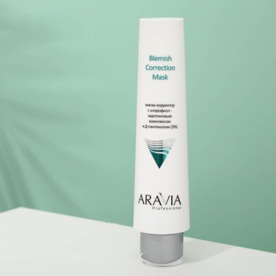 Маска-корректор "Aravia Professional", против несовершенств, с хлорофилл-каротиновым комплексом, 100 мл