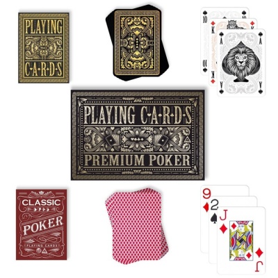 Подарочный набор 2 в 1 «Playing cards. Premium Poker», 2 колоды карт