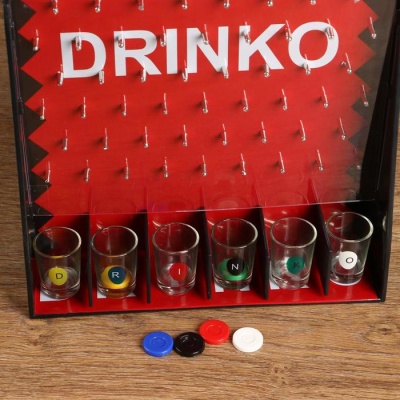 Игра "Drinko", 6 стопок, 26 х 28 см