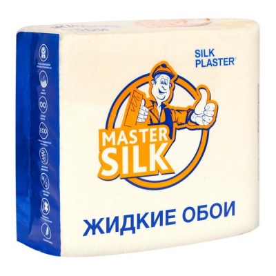 Жидкие обои MASTER SILK-120 (шелковая декоративная штукатурка), 5 м²