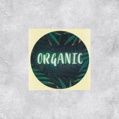 Набор наклеек для бизнеса Organic