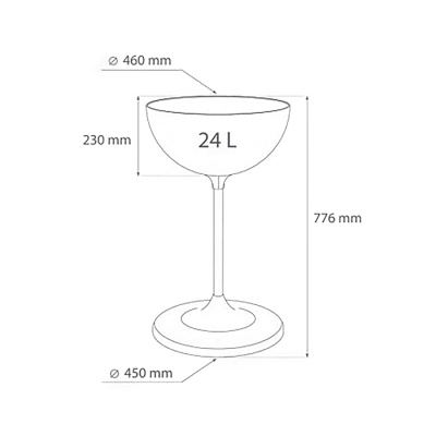 Дисплей UNIBOWL 24л.