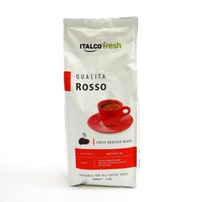 Кофе в зер.Кофе ITALCO Qualita Rosso 1кг