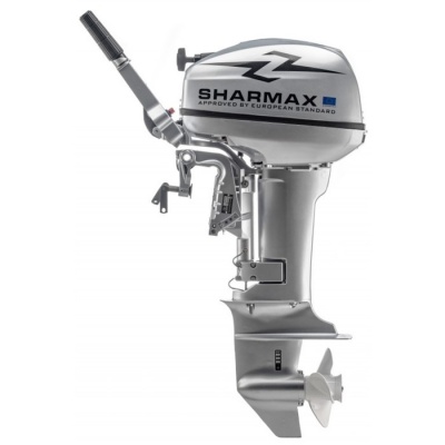 Двухтактный лодочный мотор Sharmax SM9.9HS