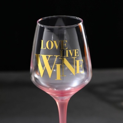 Бокал «Love live wine», 350 мл