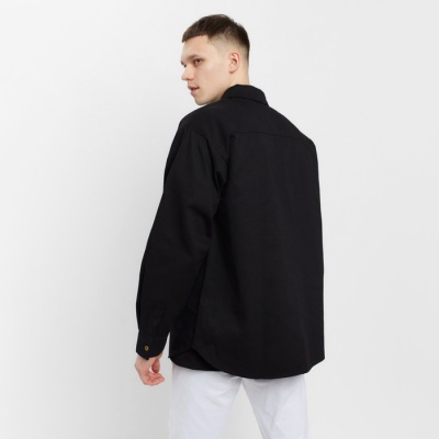 Рубашка мужская MIST oversize р.56, черный