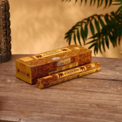 Благовония NAG CHAMPA "Tulasi" 15 аромапалочек Sandalwood