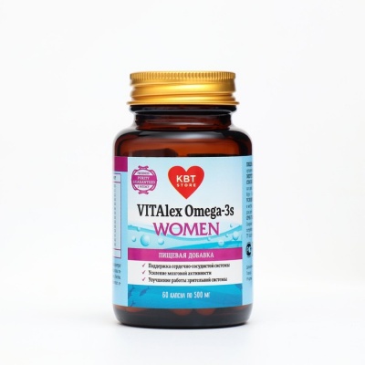 Omega-3 Women, 60 капсул по 500 мг