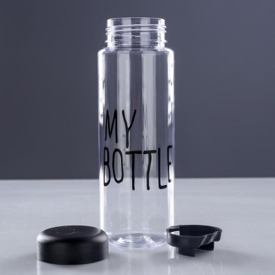 Бутылка для воды "My bottle", 500 мл, 19.5 х 6 см, микс