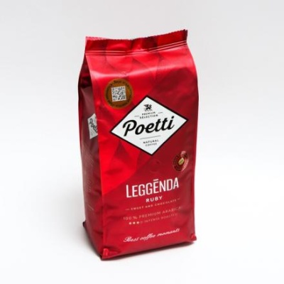 Кофе в зер.Poetti Leggenda Ruby 1кг