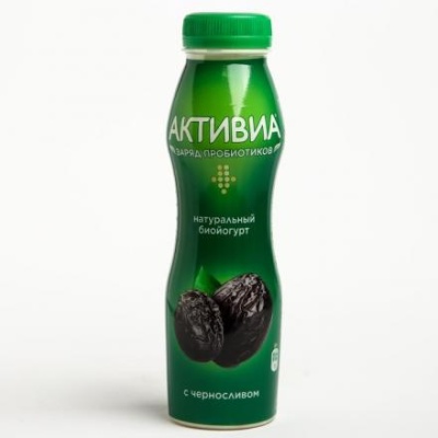 Биойогурт ACTIVIA питьевой чернослив 1,5% 260г бут