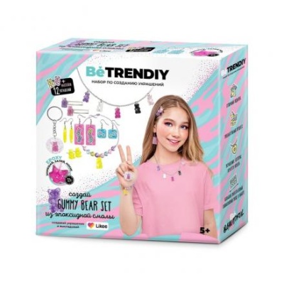 Набор с эпоксидной смолой Be TrenDIY, Epoxy Gummy Bear Set