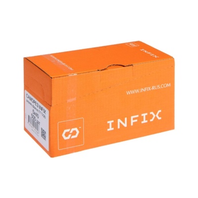 Саморез по дереву INFIX, 5х40 мм, с фрезой потайной, Torx25, жёлтый цинк