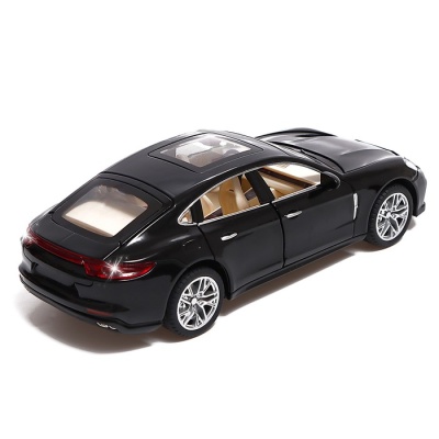 Машина металлическая Porsche Panamera, масштаб 1:24, открываются двери, капот, багажник, цвет чёрный