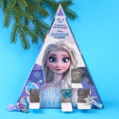 Адвент-календарь набор опытов и сюрпризов "Frozen", Холодное сердце