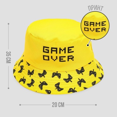 Панама Game over, рр 56 см