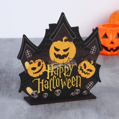 Декор на стол «Happy Halloween», ХДФ, 14,4 х 4 х 14,3 см