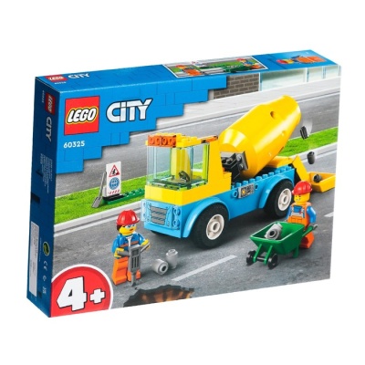 Конструктор Lego «Бетономешалка», 60325, 85 деталей