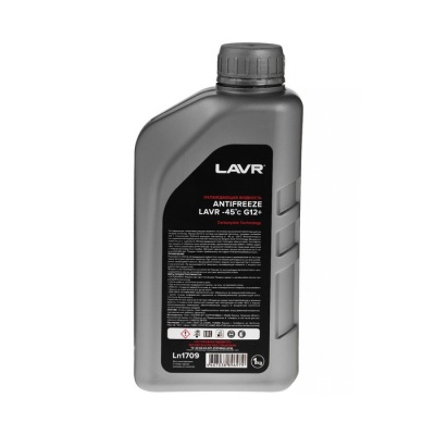 Антифриз ANTIFREEZE LAVR -40 G12+, 1 кг Ln1709