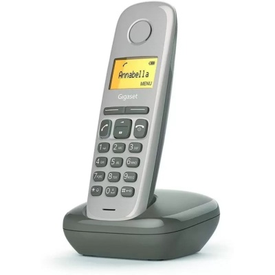 Радиотелефон DECT Gigaset A170, АОН, Caller ID, ускоренный набор, 50 номеров, ECO, серый